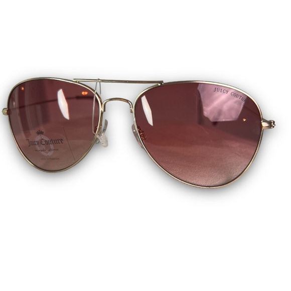 NWOT Juicy Couture Pink Lens With Gold Accent Heart - Picture 10 of 10